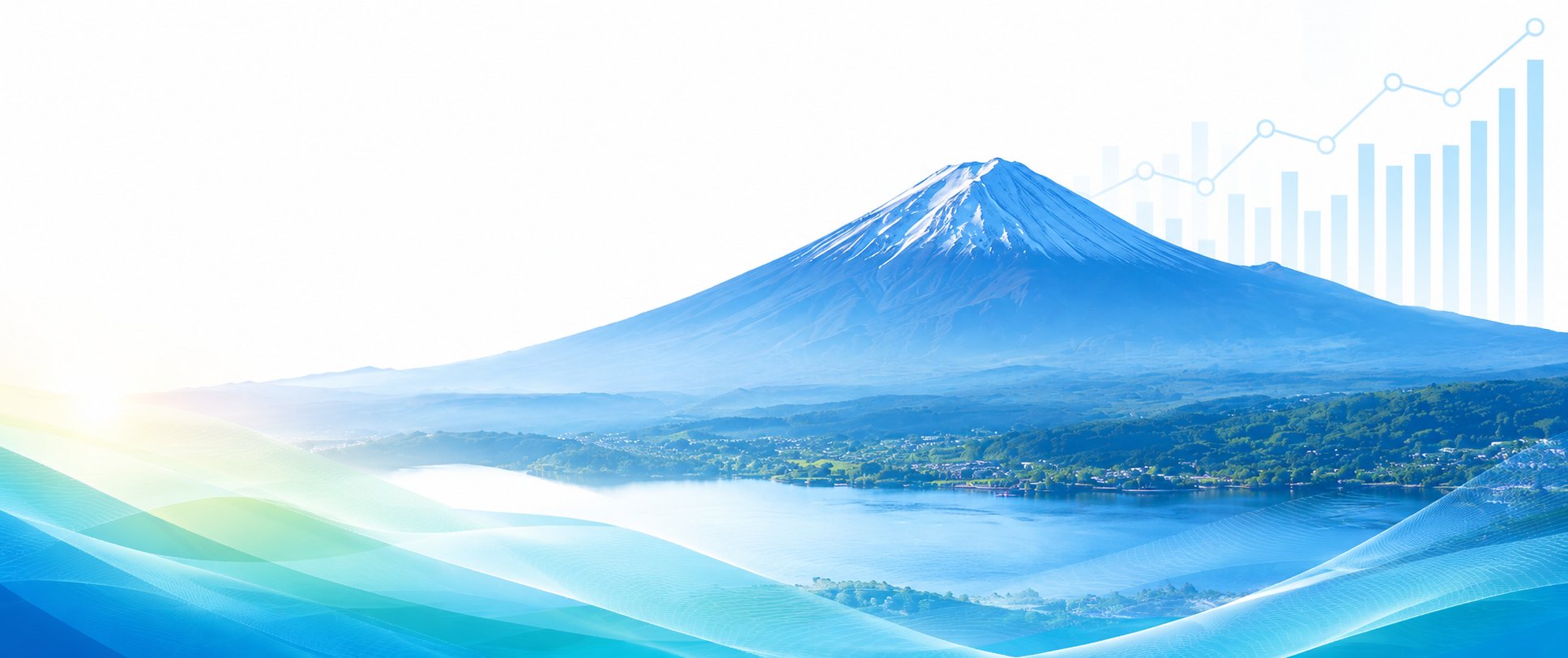 富士山と観光データ活用のイメージ